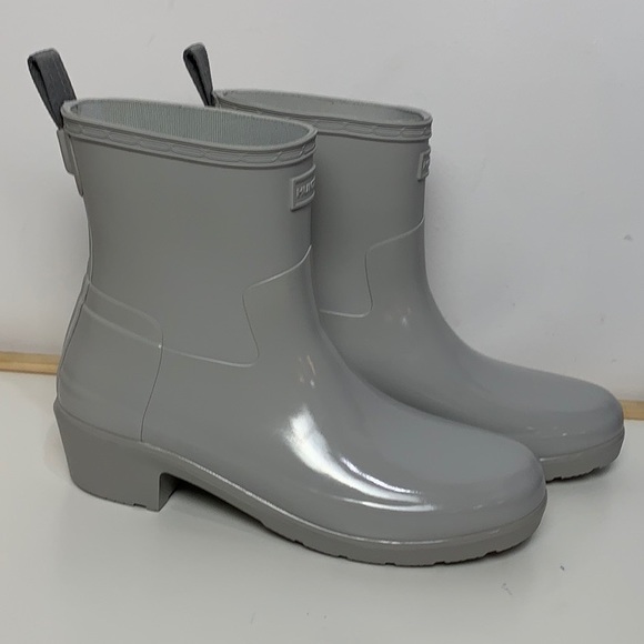 NEW Hunter Refined Slim Fit Low Heel Ankle Boot - Picture 5 of 6